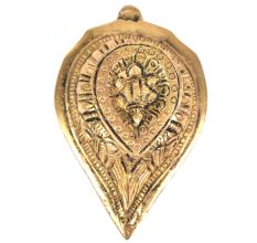 Hand Crafted Brass Kuber Diya 1 inch x 1.6 inch